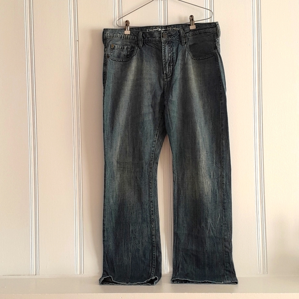 Buffalo Mens Blue Jeans 36x34
